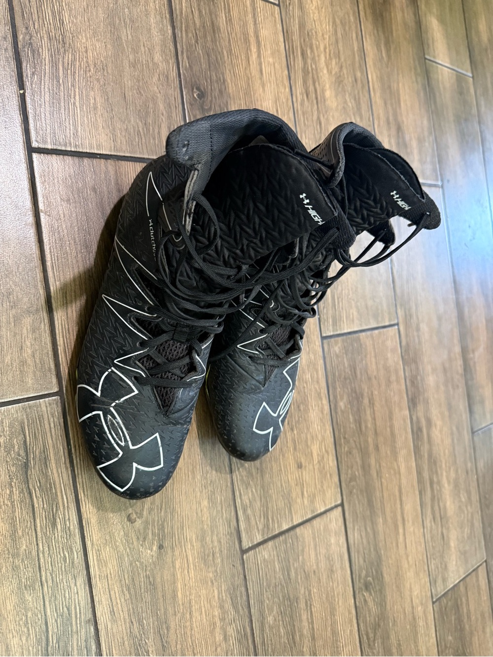 Under Armour UA Highlight MC Football Cleats Size Men’s 9 Black 1269693-001